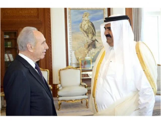 تطبیع علنی فی الدوحة!!