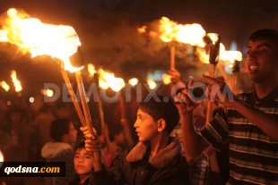 بزرگداشت یوم النکبه درتصویر 1