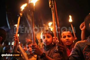 بزرگداشت یوم النکبه درتصویر 1