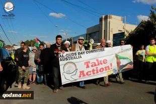 راهپیمایان استرالیایی خواستار تحریم