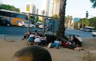 Specter of fear as code red sirens blare into night across Israel