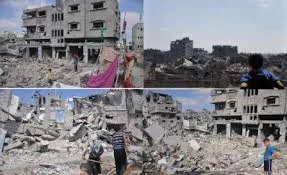 کندی بازسازی غزه