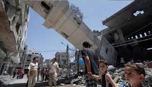 کندی بازسازی غزه