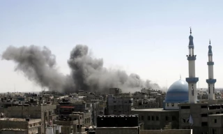 غارات إسرائیلیة على مناطق مختلفة بقطاع غزة