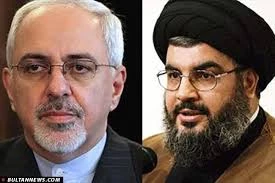 دیدار محمد جواد ظریف و سید حسن نصرالله در بیروت