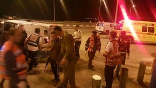 دهس مستوطن قرب مستوطنة کریات أربع فی مدینة الخلیل