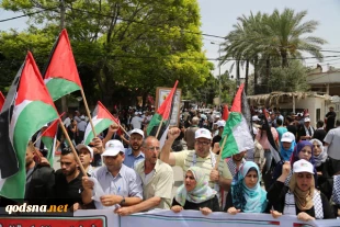 سراسر فلسطین به مناسبت یوم النکبه شاهد تظاهرات گسترده بود