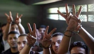 اعتصاب غذای 120 اسیر فلسطینی در زندان جلبوع اسرائیل