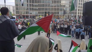 تجمع آوارگان مقیم آلمان در سالروز یوم النکبه