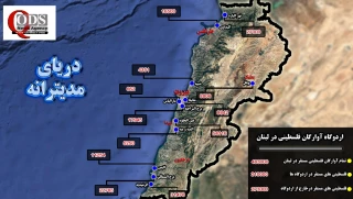 اینفوگرافی/

آمار آوارگان فلسطینی در  لبنان
