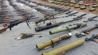 Syrian forces discover Israeli-made munitions, medicine in militant redoubts