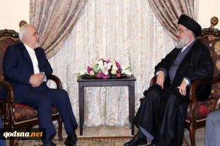 پیام همبستگی سید حسن نصرالله به ظریف