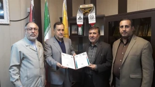 سردار حیات بهرامپور مشاور فرهنگی جمعیت دفاع از ملت فلسطین استان خوزستان شد