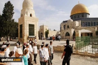 تعرض مجدد شهرک‌نشینان صهیونیست به مسجدالاقصی