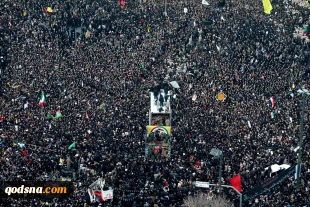 انتقام گیران در راه اند ..

دختر شهید سلیمانی:آقاجان خدا نکند شهادت پدرم ناراحتی به چهره شما بیاورد/ رهبر انقلاب بر پیکر حاج‌ قاسم سلیمانی و همرزمان شهیدشان نماز اقامه کردند/ شعار مردم ایران: پرچم توییتری ترامپ روی تابوت او پهن خواهد شد/ مردمی که خود را