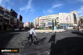 تصاویری زیبا از نابلس و ناصره در آستانه سال نو میلادی