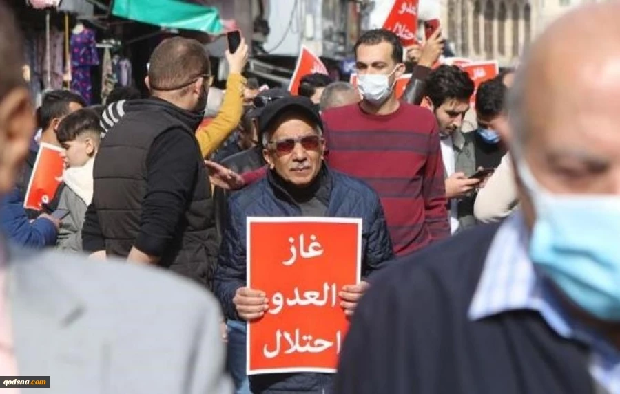 مسيرات غاضبة في الأردن لرفض التطبيع مع "اسرائيل" 2