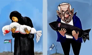 جنایات وحشیانه نتانیاهو علیه مردم مظلوم غزه با حمایت آمریکا