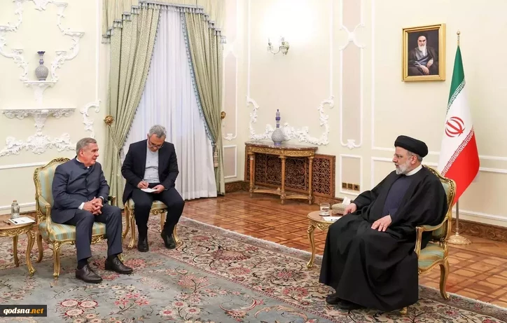 خلال استقباله رئيس تتارستان؛

الرئيس الإيراني: الوضع الحالي في غزة رمز للهيكلية الظالمة التي تحكم العالم 2