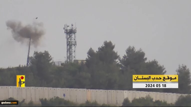 Hezbollah pounds military headquarters of Zionist regime