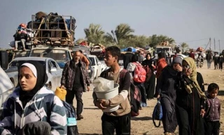 آنروا: ۲۵۰ هزار فلسطینی در خان‌ یونس بار دیگر آواره شدن