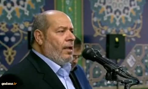 سخنرانی خلیل الحیه از رهبران ارشد حماس در مراسم تشییع پیکر شهید هنیه

شعار اسماعیل هنیه که اسرائیل را به رسمیت نمی شناسیم، ماندگار خواهد بود 2