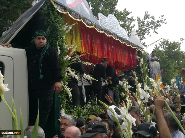 مراسم تشیع جنازه شهید اسماعیل هنیه  در تهران 9