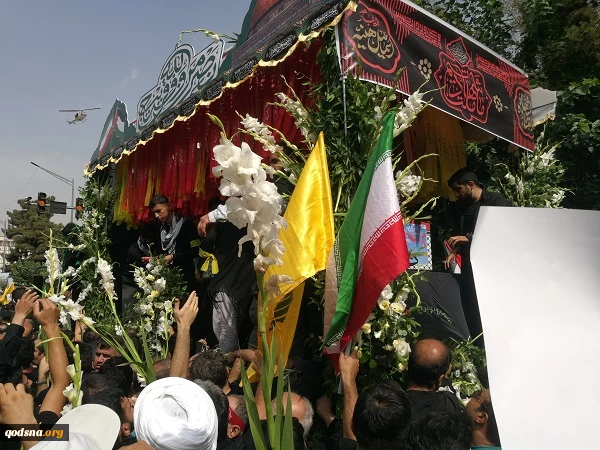 مراسم تشیع جنازه شهید اسماعیل هنیه  در تهران 8