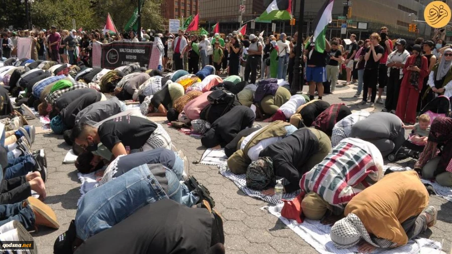 (تصاویر) تظاهرات حمایت از فلسطین در نیویورک 2