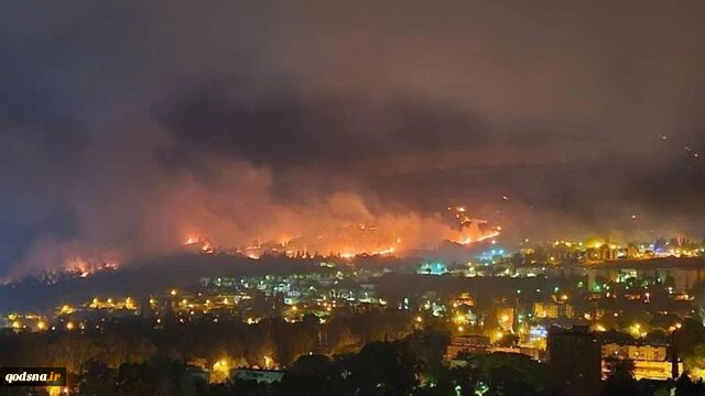 آتش‌سوزی در الجلیل در پی حملات موشکی مقاومت/ «صفد» محور اصلی حملات 2