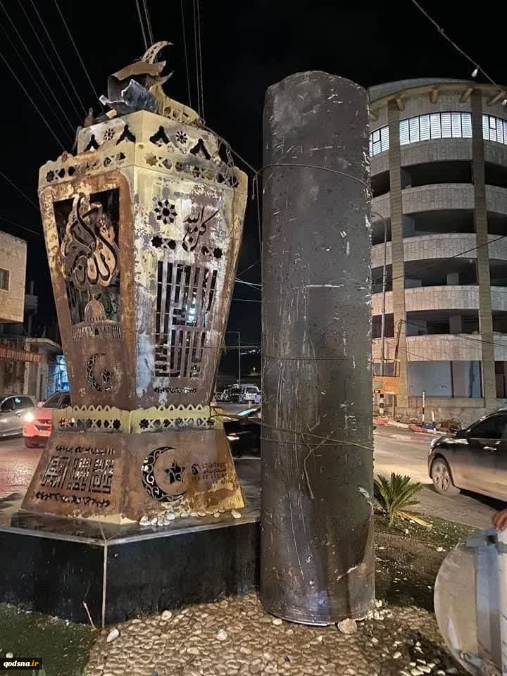 موشک ایرانی در فلسطین نماد شد 2