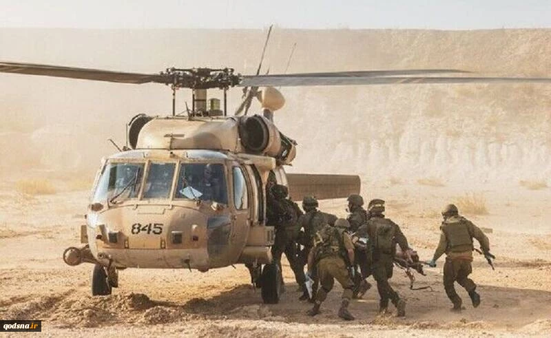 بالگردها اجساد نظامیان صهیونیست را از جنوب لبنان خارج می کنند 2