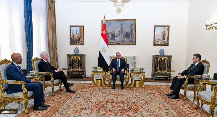 دیدار رئیس سیا با السیسی با محوریت تحولات غزه و لبنان 2