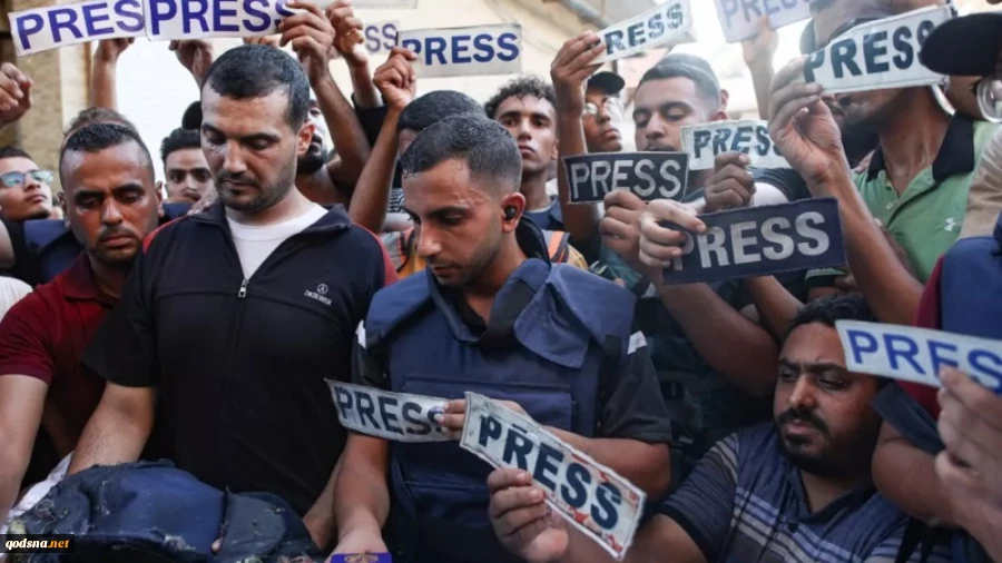 Gaza media office:

188 Palestinian journalists martyred since start of Israeli war