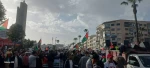 تظاهرات گسترده در شهر دار البیضاء مراکش در حمایت از غزه و محکومیت نسل‌کشی رژیم صهیونیستی و عادی‌سازی روابط با این رژیم  3