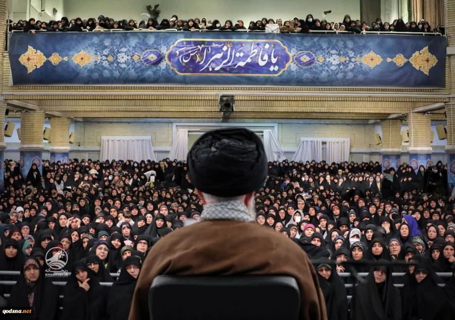 امروز سه‌شنبه، سخنرانی رهبر معظم انقلاب در دیدار هزاران نفر از بانوان سراسر کشور 2