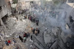 Zionist regime sets Kamal Adwan Hospital ablaze in Gaza