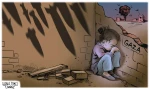 کودکان بی سرپناه در غزه  2