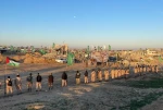 تصاویری از محل تبادل امروز اسرا در غزه
 6