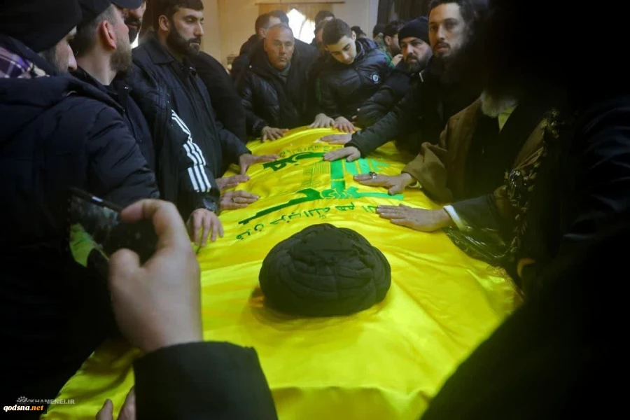 تصاویر حضور نمایندگان رهبر انقلاب در مراسم تشییع شهید صفی‌الدین 6