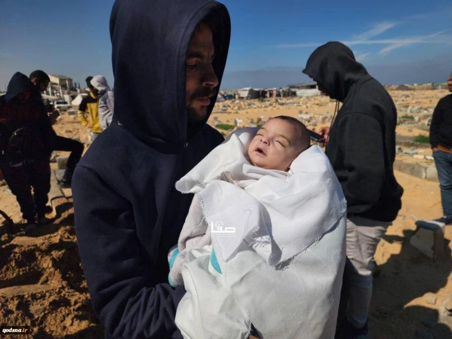 جان باختن هفتمین نوزاد غزه در نتیجه سرما و نبود امکانات 2