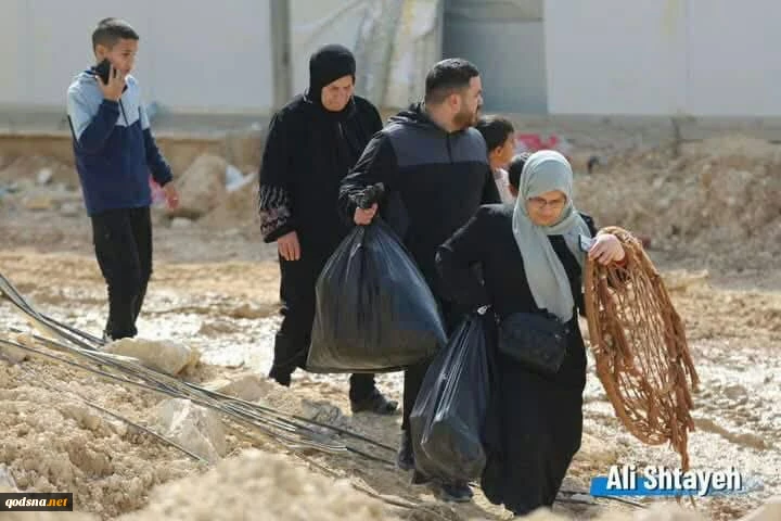 فاجعه‌ای جدید در شمال کرانه باختری؛ هزاران فلسطینی از اردوگاه نور شمس آواره شدند 2