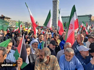 احياء ذكرى النكبة واستشهاد السيد رئيسي ورفاقه في طهران