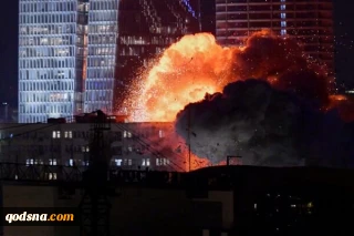 وقوع انفجار مهیب در پی خودزنی پدافند رژیم صهیونیستی