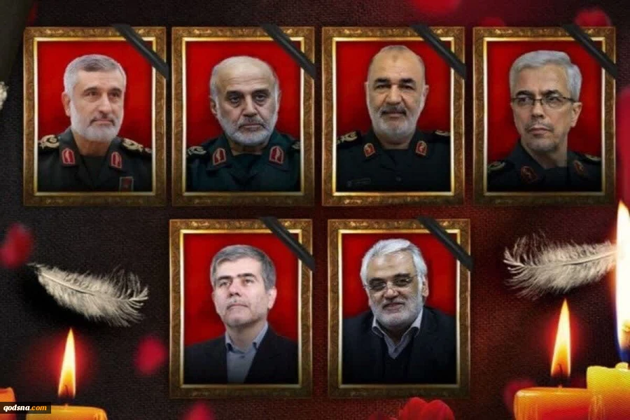 پیکر مطهر فرماندهان شهید تجاوز وحشیانه رژیم صهیونیستی شنبه تشییع می‌شود
 2