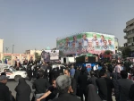 برگزاری مراسم تشییع شهدای اقتدار ملی از قاب دوربین های خبرگزاری های داخلی  2
