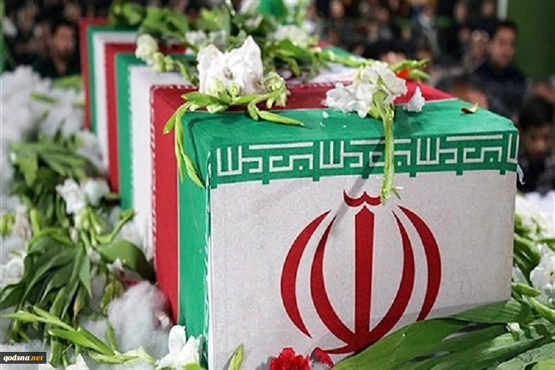 پوشش زنده رسانه های جهان از مراسم تشییع پیکر شهدای اقتدار 2