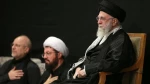 An Ashura night mourning ceremony took place in the Husseiniyeh of Imam Khomeini in Tehran Saturday, attended by Leader of the Islamic Revolution Ayatollah Seyyed Ali Khamenei and a large gathering of people from various walks of life.