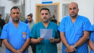 ۲۴ پزشک از نوار غزه در بازداشت اشغالگران