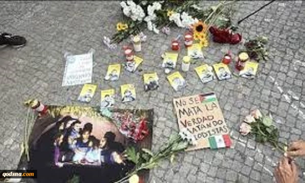 بزرگداشت خبرنگاران شهید غزه در برلین 2